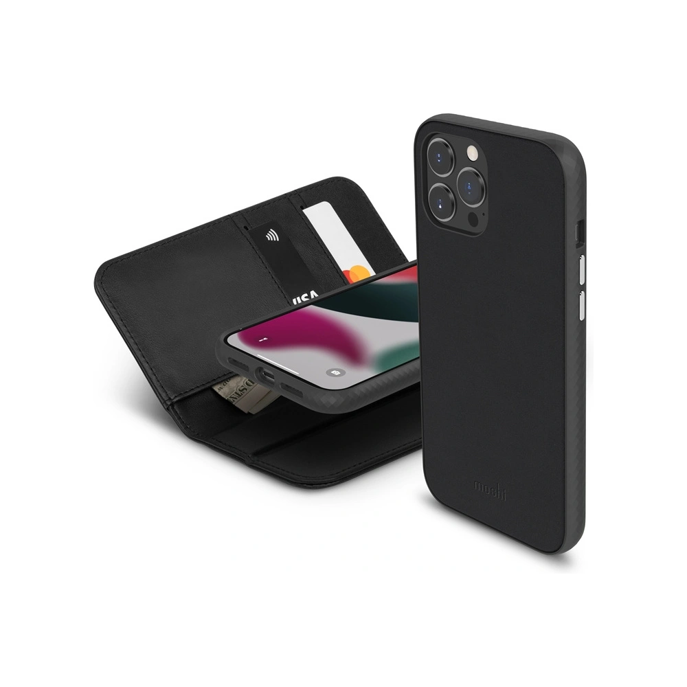 Etui Moshi Overture NanoShield™ 3w1 Apple iPhone 13 Pro Max (Jet Black)