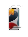 Sticlă hibridă Moshi AirFoil Pro Apple iPhone 16e / 14 / 13 / 13 Pro (ramă neagră)