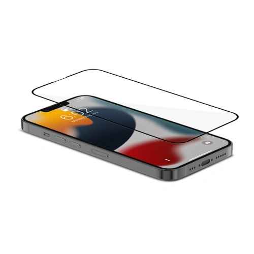 Kup Hibrid üveg Moshi AirFoil Pro Apple iPhone 16e / 14 / 13 / 13 Pro (fekete keret) - MOSH171BLK - {ean13} - Sklep Home Screen