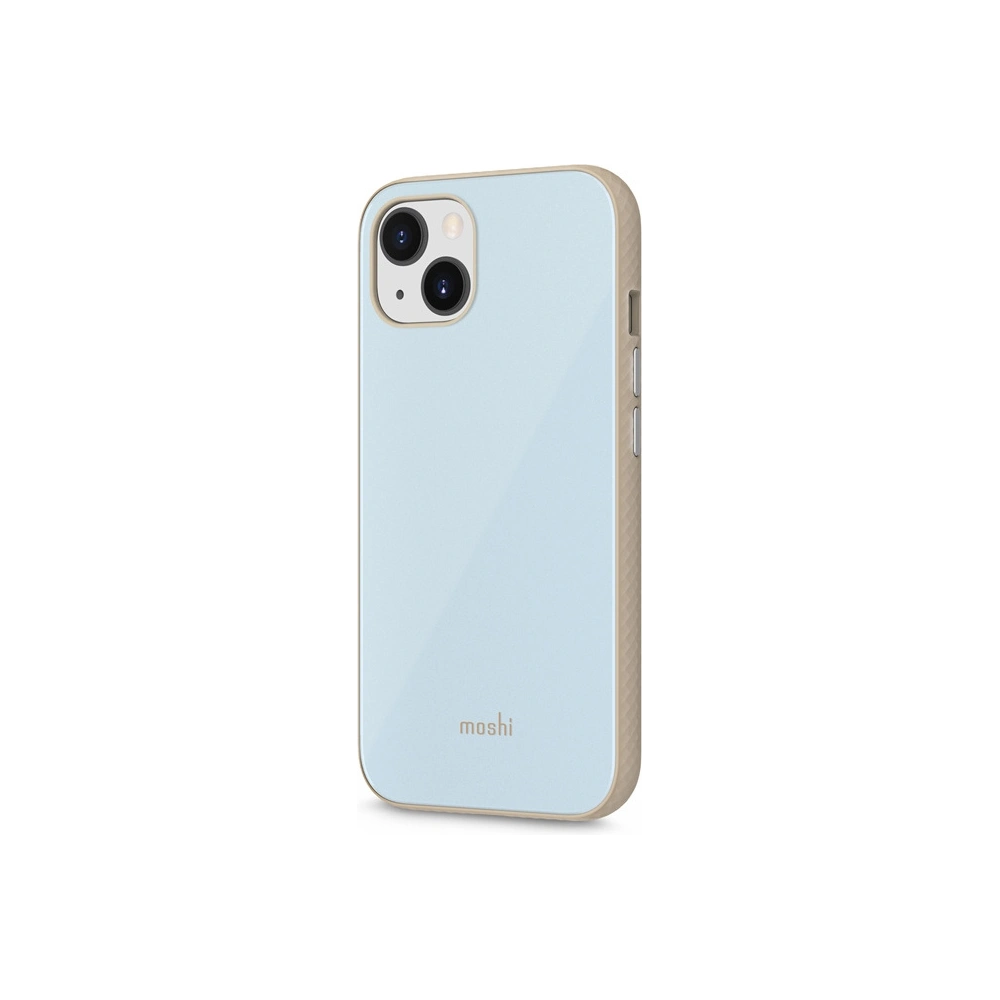 Etui Moshi iGlaze Apple iPhone 13 (system SnapTo) (Adtriatic Blue)