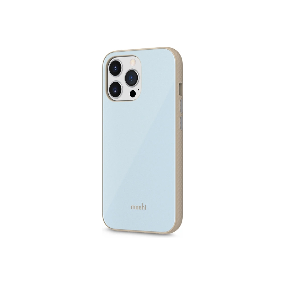 Etui Moshi iGlaze Apple iPhone 13 Pro (system SnapTo) (Adtriatic Blue)