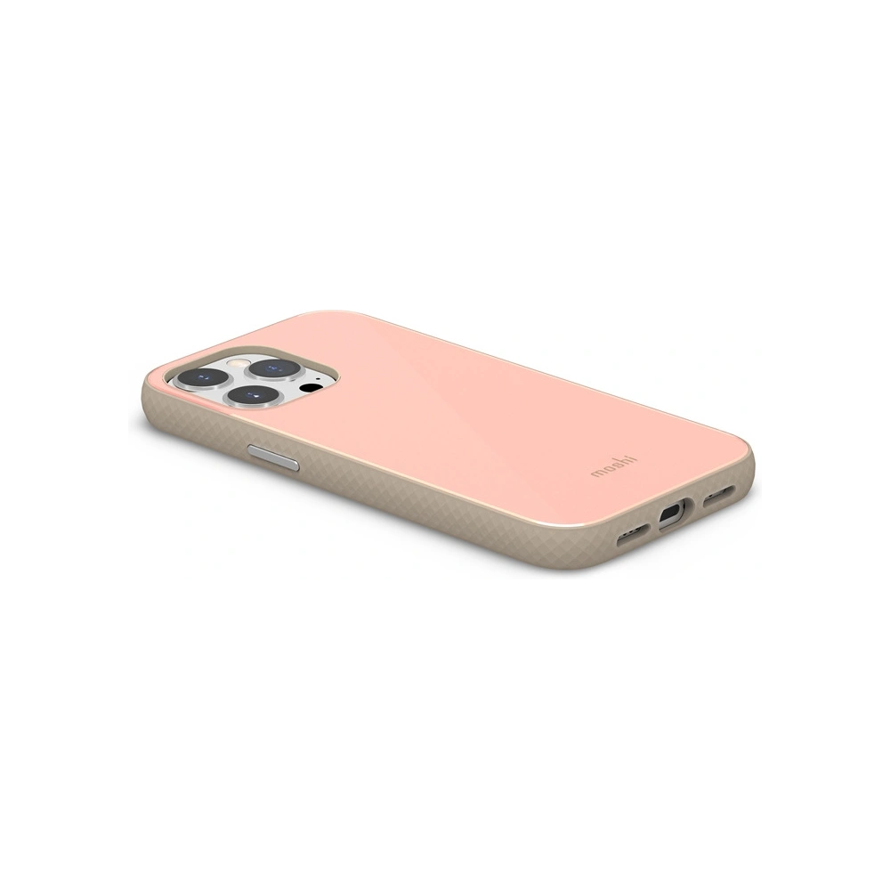 Etui Moshi iGlaze Apple iPhone 13 Pro (system SnapTo) (Dahlia Pink)