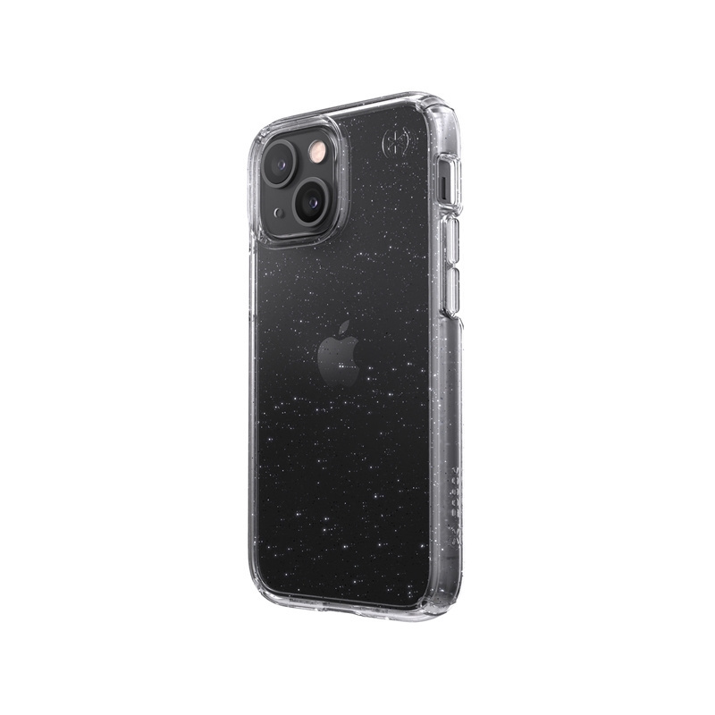 Etui Speck Presidio Perfect-Clear Glitter MICROBAN Apple iPhone 13 mini (Clear/Platinum Glitter)
