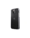 Etui Speck Presidio Perfect-Clear Glitter MICROBAN Apple iPhone 13 mini (Čiré/Platinové třpytky)