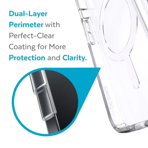 Buy Speck Presidio Perfect-Clear MagSafe MICROBAN Apple iPhone 13 mini (Clear) - SPK238CL - {ean13} - Home Screen Store Europe