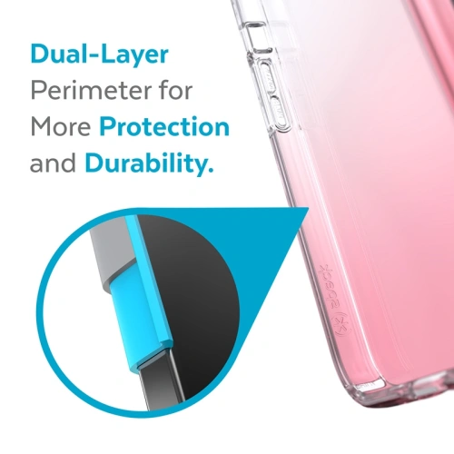 Buy Speck Presidio Perfect-Clear Ombre MICROBAN Apple iPhone 13 (Clear/Vintage Rose) - SPK250CLVINROS - {ean13} - Home Screen Store Europe