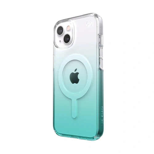Kup Etui Speck Presidio Perfect-Clear Ombre MagSafe MICROBAN Apple iPhone 13 (Čirý/Fantasy Teal Fade) - SPK258CLFANTEAFAD - {ean13} - Sklep Home Screen