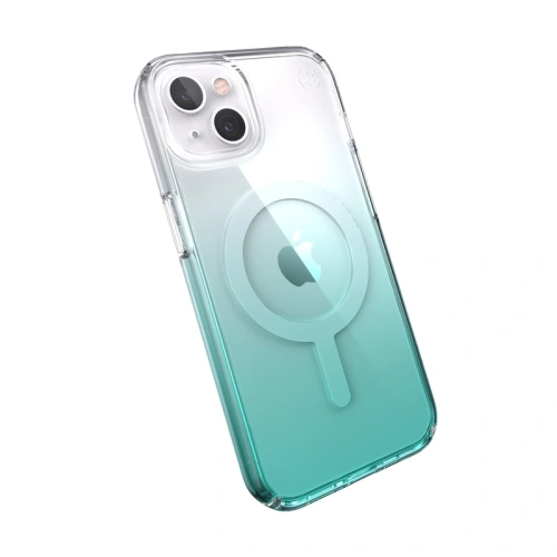 Kup Etui Speck Presidio Perfect-Clear Ombre MagSafe MICROBAN Apple iPhone 13 (Čirý/Fantasy Teal Fade) - SPK258CLFANTEAFAD - {ean13} - Sklep Home Screen