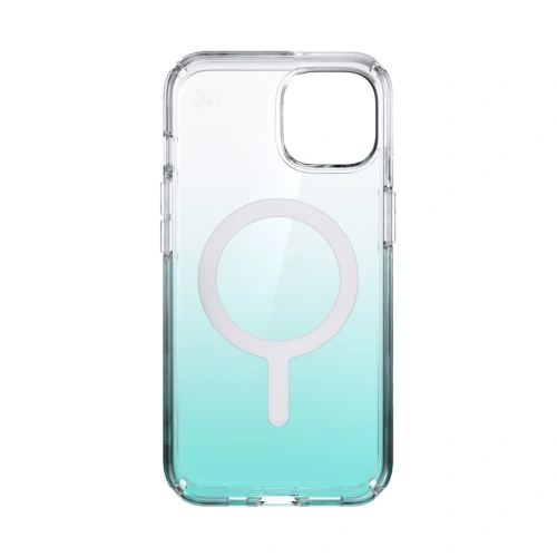 Kup Etui Speck Presidio Perfect-Clear Ombre MagSafe MICROBAN Apple iPhone 13 (Čirý/Fantasy Teal Fade) - SPK258CLFANTEAFAD - {ean13} - Sklep Home Screen