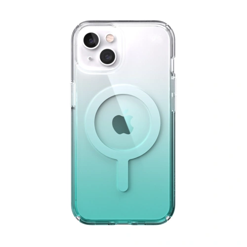 Kup Etui Speck Presidio Perfect-Clear Ombre MagSafe MICROBAN Apple iPhone 13 (Čirý/Fantasy Teal Fade) - SPK258CLFANTEAFAD - {ean13} - Sklep Home Screen