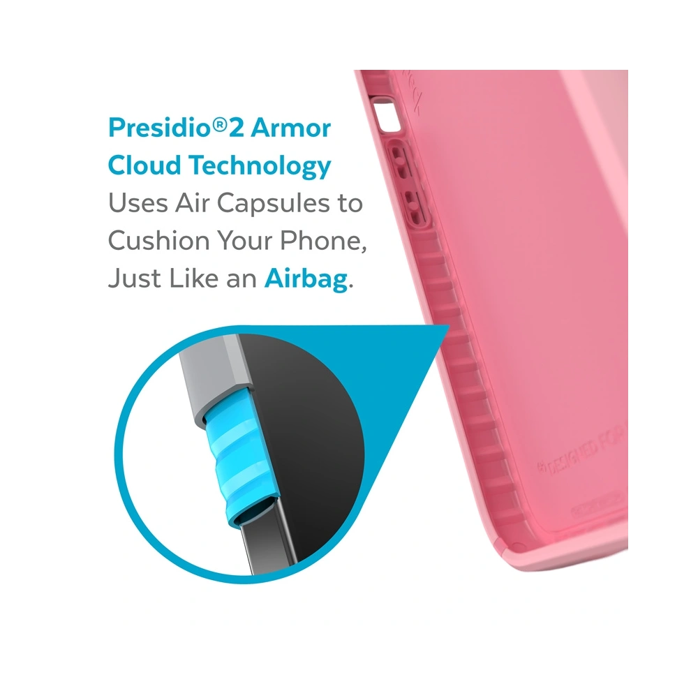 Etui Speck Presidio2 Pro MICROBAN Apple iPhone 13 Pro (Rosy Pink/Vintage Rose)