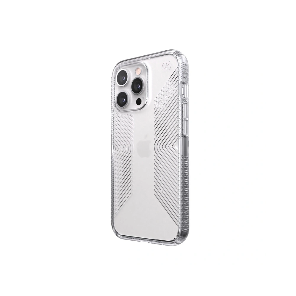 Etui Speck Presidio Perfect-Clear Grips MICROBAN Apple iPhone 13 Pro (Clear)