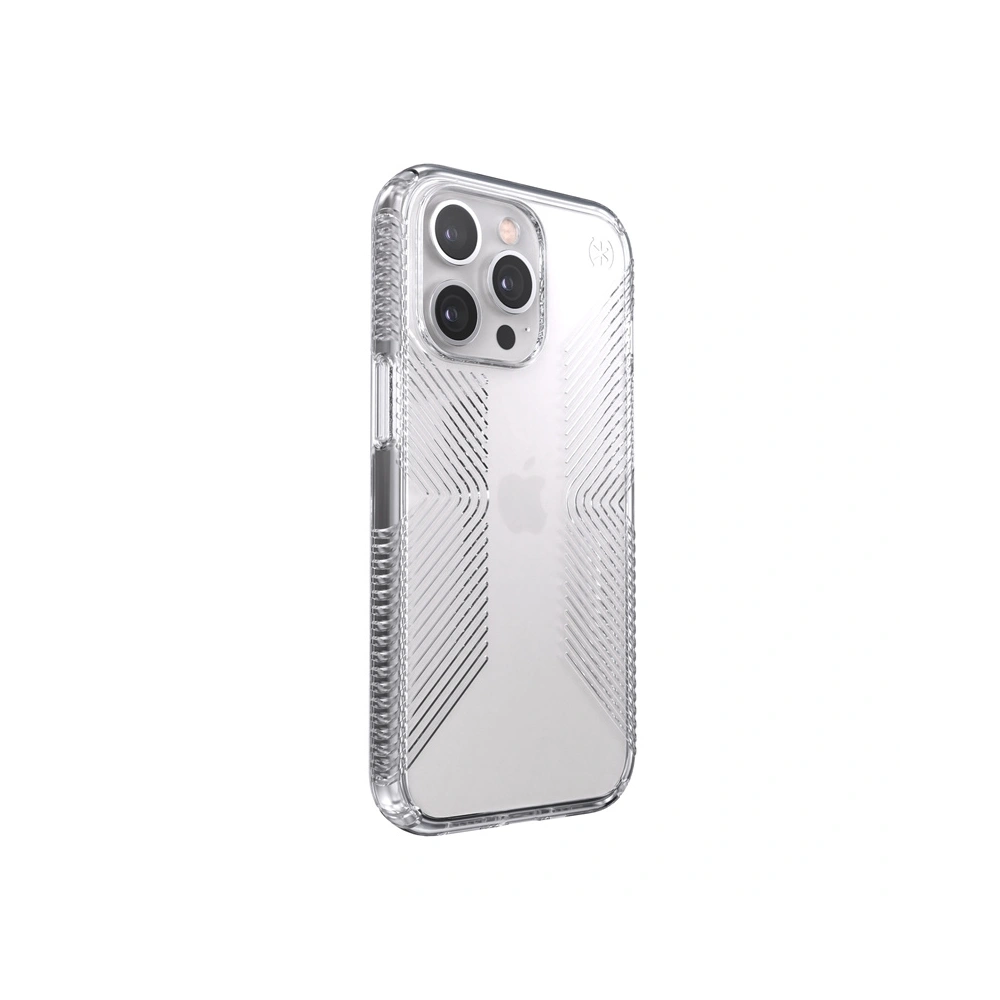 Etui Speck Presidio Perfect-Clear Grips MICROBAN Apple iPhone 13 Pro (Clear)