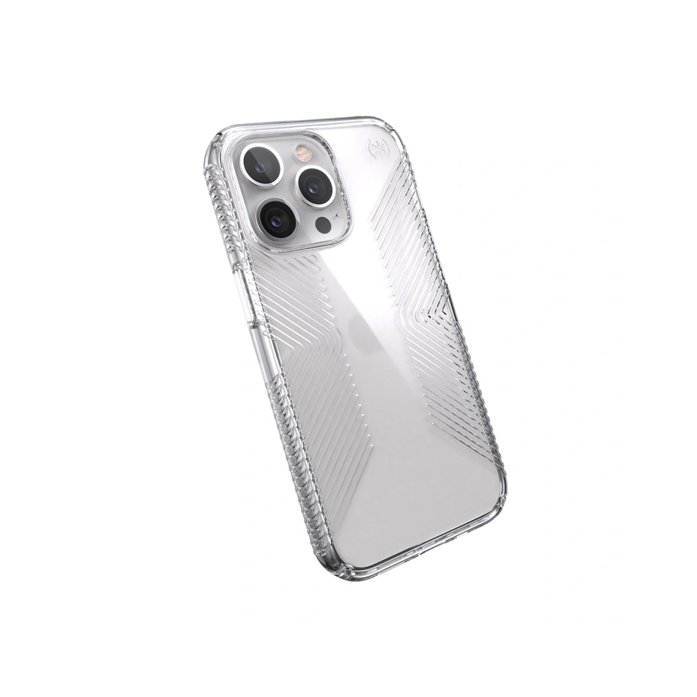 Etui Speck Presidio Perfect-Clear Grips MICROBAN Apple iPhone 13 Pro (Clear)
