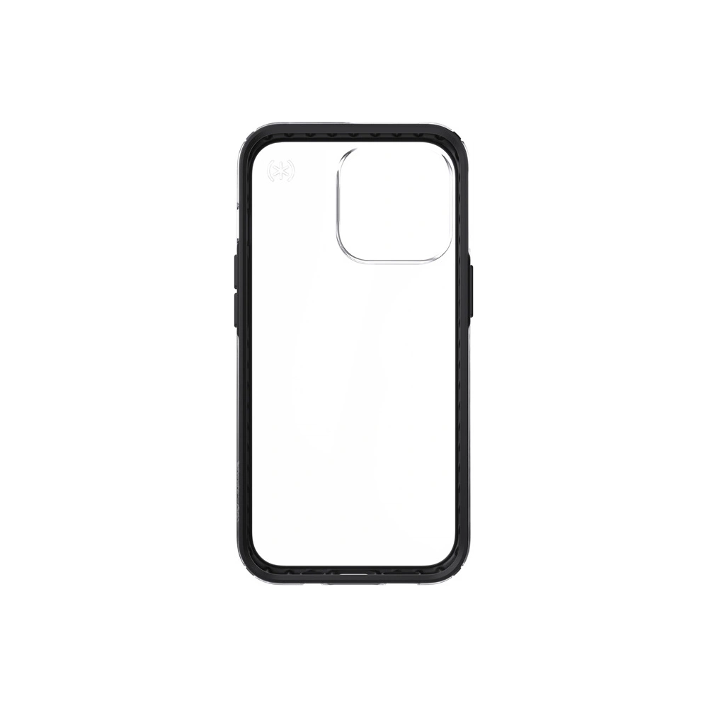 Etui Speck Presidio Perfect-Clear Impact Geometry MICROBAN Apple iPhone 13 Pro (Clear/Black)