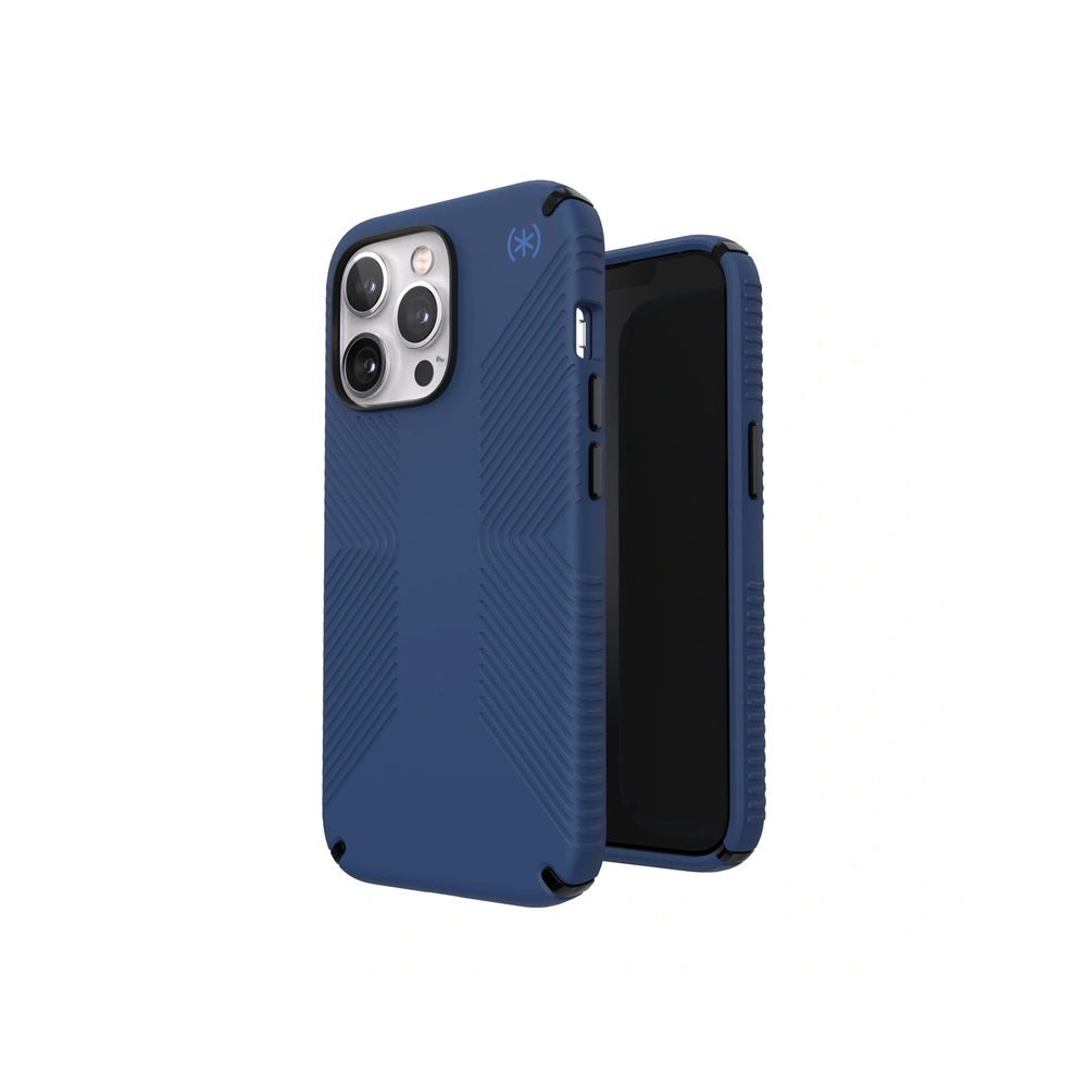 Etui Speck Presidio2 Grip MagSafe MICROBAN Apple iPhone 13 Pro (Coastal Blue/Black)