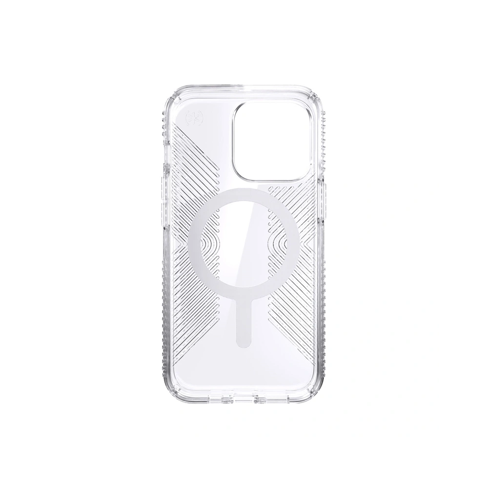 Etui Speck Presidio Perfect-Clear Grips MagSafe MICROBAN Apple iPhone 13 Pro (Clear)