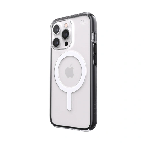 Kup Etui Speck Presidio Perfect-Clear Impact Geometry MagSafe MICROBAN Apple iPhone 13 Pro (Průhledné/Černé) - SPK275CLBLK - {ean13} - Sklep Home Screen