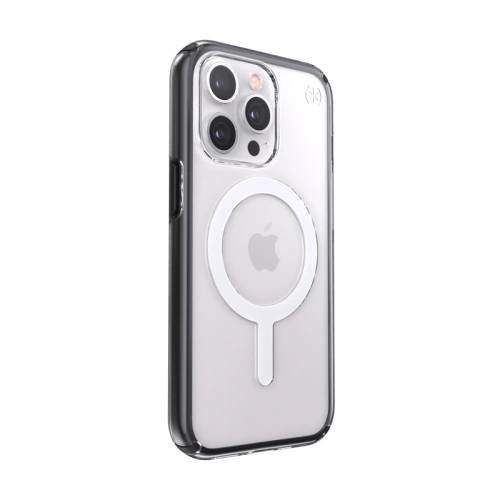 Kup Etui Speck Presidio Perfect-Clear Impact Geometry MagSafe MICROBAN Apple iPhone 13 Pro (Průhledné/Černé) - SPK275CLBLK - {ean13} - Sklep Home Screen