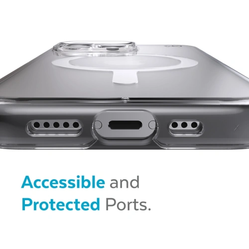 Kup Etui Speck Presidio Perfect-Clear Impact Geometry MagSafe MICROBAN Apple iPhone 13 Pro (Průhledné/Černé) - SPK275CLBLK - {ean13} - Sklep Home Screen