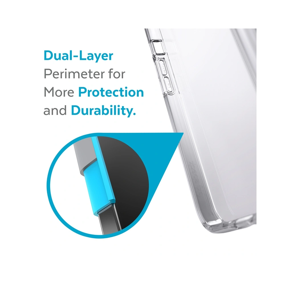 Etui Speck Presidio Perfect-Clear Ombre MICROBAN Apple iPhone 13 Pro Max (Clear/Atmosphere Fade)