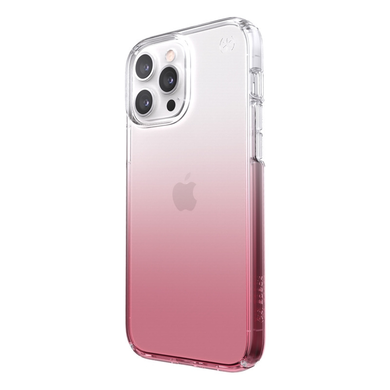 Etui Speck Presidio Perfect-Clear Ombre MICROBAN Apple iPhone 13 Pro Max (Clear/Vintage Rose)