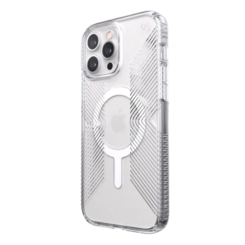Kup Case Speck Presidio Perfect-Clear Grips MagSafe MICROBAN Apple iPhone 13 Pro Max (Klar) - SPK294CL - {ean13} - Sklep Home Screen