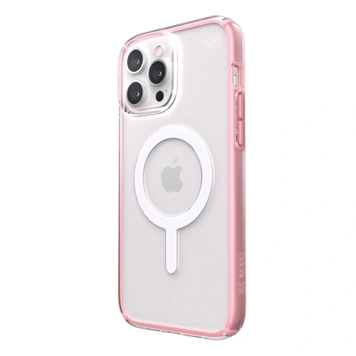 Kup Etui Speck Presidio Perfect-Clear Impact Geometry MagSafe MICROBAN Apple iPhone 13 Pro Max (Čirý/Růžový) - SPK296CLPNK - {ean13} - Sklep Home Screen