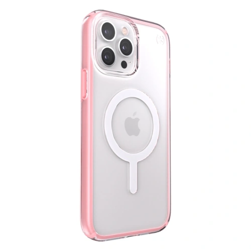 Kup Etui Speck Presidio Perfect-Clear Impact Geometry MagSafe MICROBAN Apple iPhone 13 Pro Max (Transparent/Roz Pal) - SPK296CLPNK - {ean13} - Sklep Home Screen