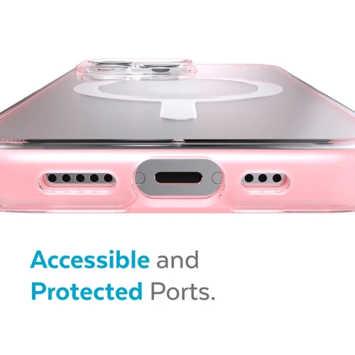 Kup Etui Speck Presidio Perfect-Clear Impact Geometry MagSafe MICROBAN Apple iPhone 13 Pro Max (Čirý/Růžový) - SPK296CLPNK - {ean13} - Sklep Home Screen