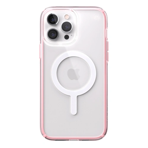 Kup Etui Speck Presidio Perfect-Clear Impact Geometry MagSafe MICROBAN Apple iPhone 13 Pro Max (Transparent/Roz Pal) - SPK296CLPNK - {ean13} - Sklep Home Screen