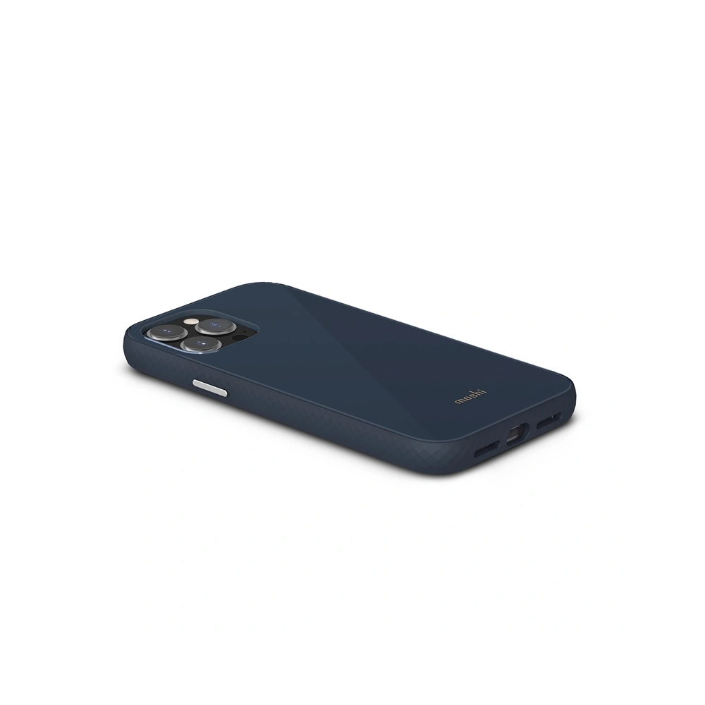 Etui Moshi iGlaze Apple iPhone 13 Pro Max (system SnapTo) (Slate Blue)