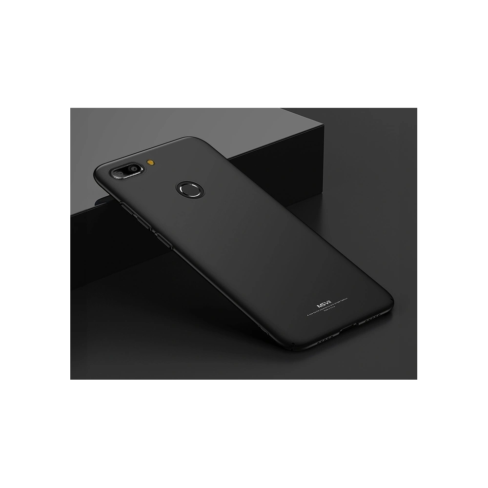 Etui MSVII Xiaomi Mi8 Lite Black + Szkło
