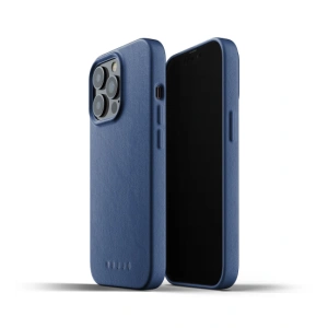 Kup Etui Mujjo Full Leather Case Apple iPhone 13 Pro (niebieskie) - MUJ058BLU - {ean13} - Sklep Home Screen