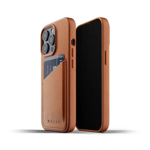 Kup Etui Mujjo Full Leather Wallet Case Apple iPhone 13 Pro (hnědé) - MUJ059BR - {ean13} - Sklep Home Screen