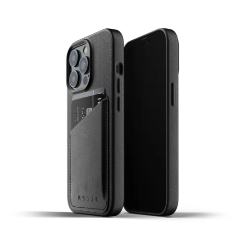 Kup Case Mujjo Full Leather Wallet Case Apple iPhone 13 Pro (schwarz) - MUJ060BLK - {ean13} - Sklep Home Screen