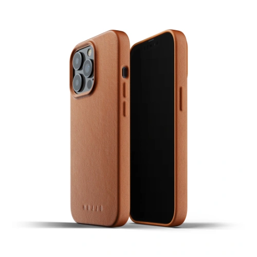 Kup Etui Mujjo Full Leather Case Apple iPhone 13 Pro Max (căptușit) - MUJ062BR - {ean13} - Sklep Home Screen