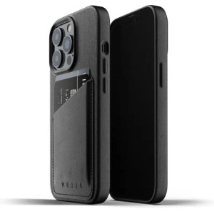 Kup Etui Mujjo Full Leather Wallet Case Apple iPhone 13 Pro Max (czarne) - MUJ066BLK - {ean13} - Sklep Home Screen