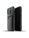 Etui Mujjo Full Leather Wallet Case Apple iPhone 13 Pro Max (czarne)