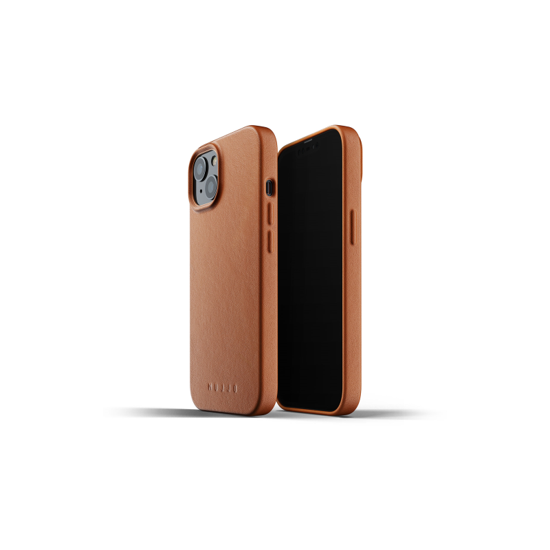 Etui Mujjo Full Leather Case Apple iPhone 13 (brązowe)