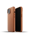 Etui Mujjo Full Leather Case Apple iPhone 13 mini (hnědé)