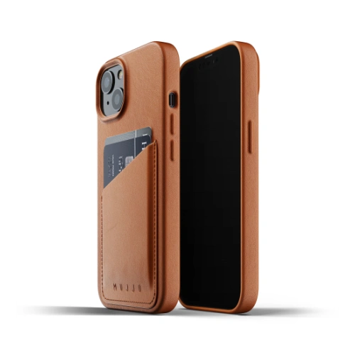 Kup Etui Mujjo Full Leather Wallet Case Apple iPhone 13 mini (hnědé) - MUJ077BR - {ean13} - Sklep Home Screen