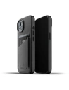 Etui Mujjo Full Leather Wallet Case Apple iPhone 13 mini (černé)