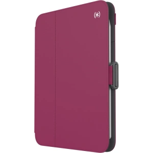 Speck Balance Folio MICROBAN Apple iPad mini 2021 6 Gen / iPad mini 8.3" 2024 7gen (Very Berry Red Slate Grey)