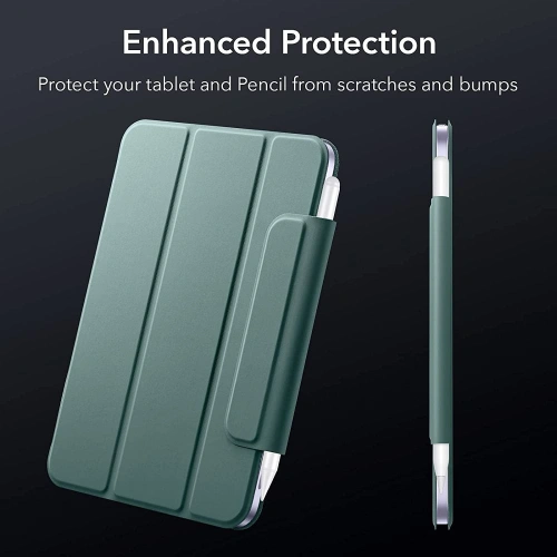 Buy ESR Rebound Magnetic Apple iPad mini 2021 6 Gen / iPad mini 8.3" 2024 7gen Frosted Green - ESR377GRN - {ean13} - Home Screen Store Europe