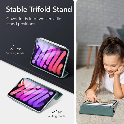Kup Etui ESR Rebound Magnetic Apple iPad mini 2021 (6. generáció) / iPad mini 8.3" 2024 7gen Frosted Green - ESR377GRN - {ean13} - Sklep Home Screen