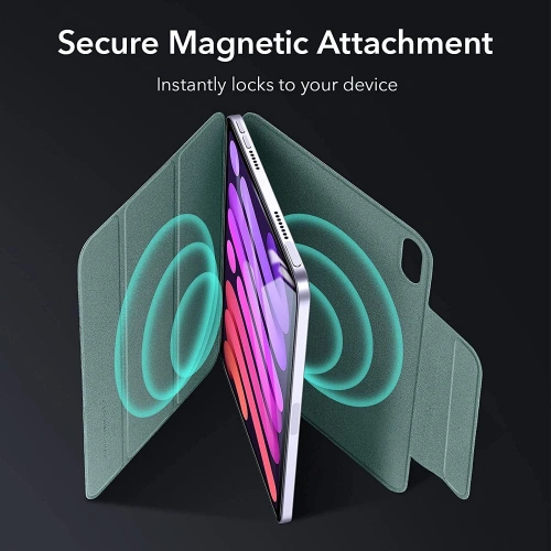 Kup Etui ESR Rebound Magnetic Apple iPad mini 2021 (6. generáció) / iPad mini 8.3" 2024 7gen Frosted Green - ESR377GRN - {ean13} - Sklep Home Screen