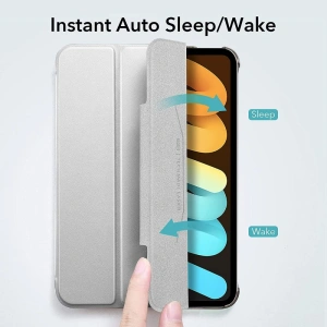 Kup Etui ESR Ascend Trifold Apple iPad mini 2021 (6. generáció) / iPad mini 8.3" 2024 7gen Ezüst Szürke - ESR378SLVGRY - {ean13} - Sklep Home Screen