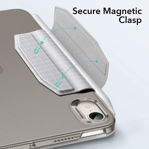 Kup Etui ESR Ascend Trifold Apple iPad mini 2021 (6. generacji) / iPad mini 8.3" 2024 (7. generacji) Silver Grey - ESR378SLVGRY - {ean13} - Sklep Home Screen