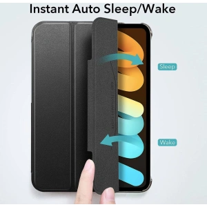 Kup Etui ESR Ascend Trifold Apple iPad mini 2021 (6. generációs) / iPad mini 8.3" 2024 7gen Fekete - ESR379BLK - {ean13} - Sklep Home Screen